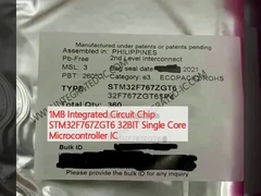 Microcontroller IC del centro del chip STM32F767ZGT6 32BIT del circuito integrato 1MB singolo