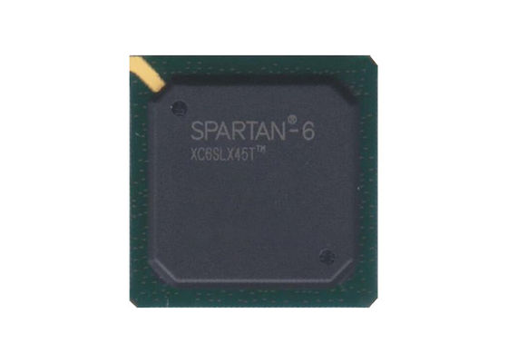 Circuito integrato Chip XC6SLX45-2FGG484I FPGA IC Connettività seriale ad alta velocità