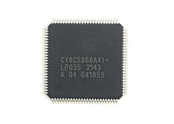CY8C5868AXI-LP035 Microcontrollore MCU 67MHz MCU a singolo nucleo a 32 bit TQFP-100 MCU incorporato