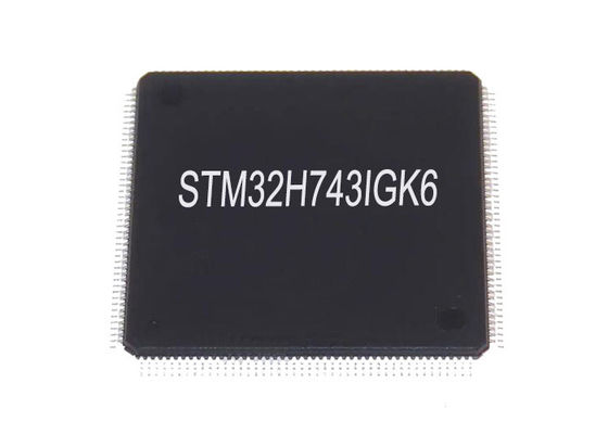 Singolo rendimento elevato di IC 480MHz STM32H743IGK6 dei microcontroller del centro LQFP176