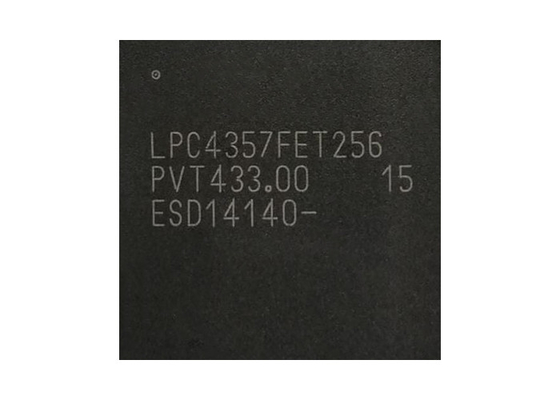 microcontroller IC LBGA256 di 204MHz LPC4357FET256 Dual Core 32Bit fino a 1 flash di MB