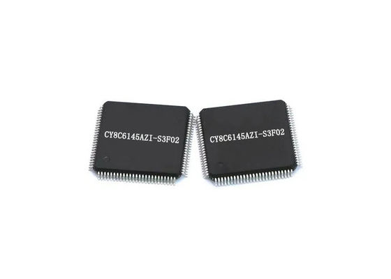 Pacchetto istantaneo 100-LQFP di 32 bit 150MHz 512KB di IC del microcontroller CY8C6145AZI-S3F02