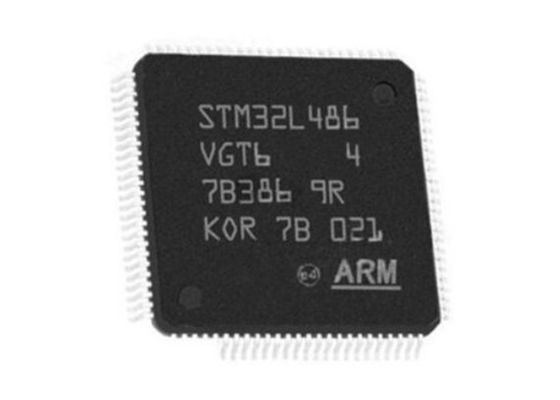 80MHz i microcontroller della corteccia M4 del braccio di potere basso STM32L486VGT6 scheggiano 100LQFP