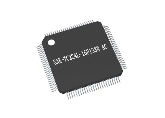 Chip del circuito integrato di CA di IC SAK-TC224L-16F133N del microcontroller di TriCore AURIX