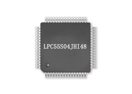 I CI scheggiano l'alto microcontroller efficiente IC 48-VFQFN della corteccia del braccio di LPC55S04JHI48 MCU
