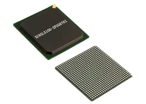 IC integrato ha incluso la logica programmabile IC di FPGAs XC6SLX100-2FGG676I 676-BGA