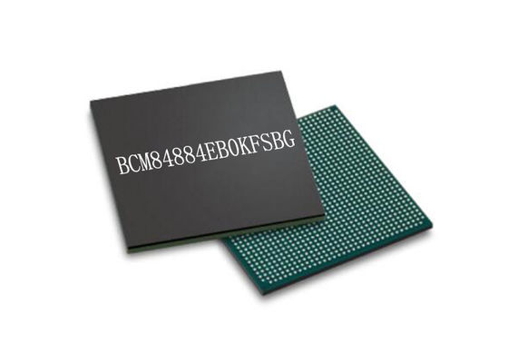 Chip del circuito integrato del pacchetto del ricetrasmettitore BGA di CMOS di Ethernet del porto BCM84884EB0KFSBG del quadrato
