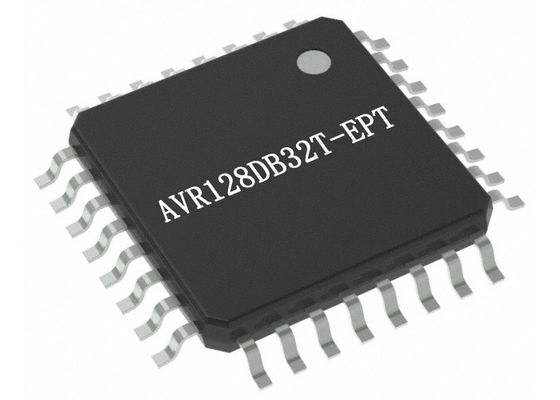 Microcontroller MCU IC di rendimento elevato 24MHz AVR128DB32T-E/PT 128KB AVR