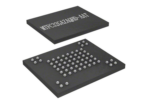 chip ISTANTANEO del circuito integrato di 200MHz MTFC32GAZAQHD-AAT NAND Memory Chip 153VFBGA