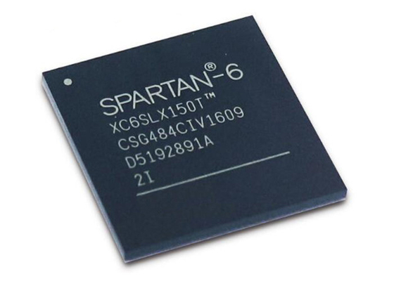 Gate array programmabile 484CSPBGA del campo del chip XC6SLX150-3CSG484C del circuito integrato