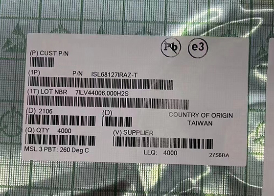 Uscita doppia di IC 48QFN Digital del regolatore del chip ISL68127IRAZ PWM del circuito integrato
