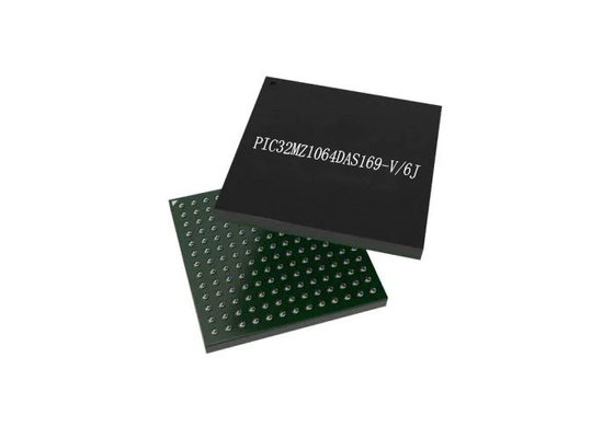 Microcontroller del supporto della superficie del Unico centro 169-LFBGA di PIC32MZ1064DAS169-V/6J