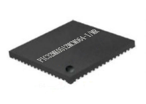 Chip del microcontroller del microcontroller MCU PIC32MK0512MCM064-I/MR Single Core 64QFN