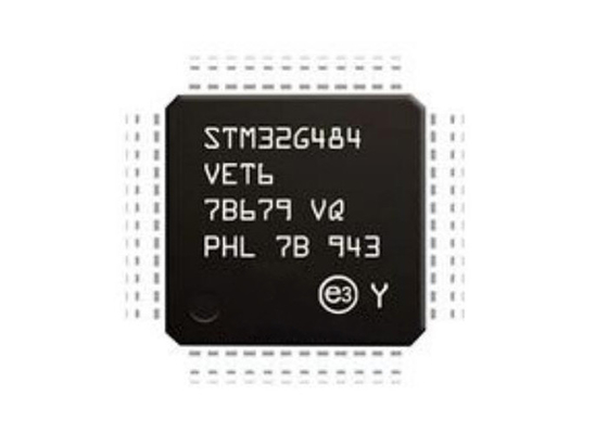 Chip 170MHz del microcontroller del centro di IC STM32G484VET6 100LQFP del microcontroller singolo