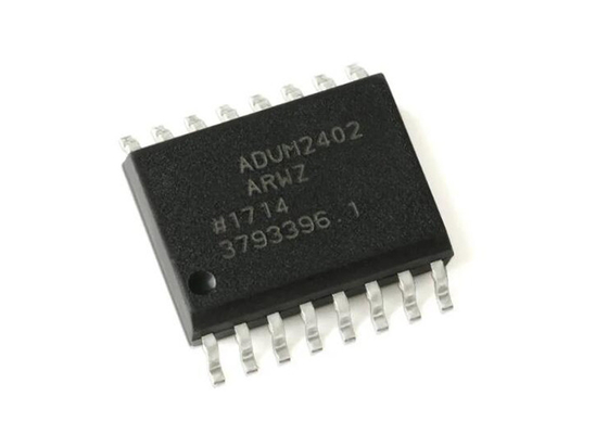 Gli isolatori ADUM2402ARWZ 1Mbps per tutti gli usi IC di Digital di Quadrato-Manica scheggia 16-SOIC