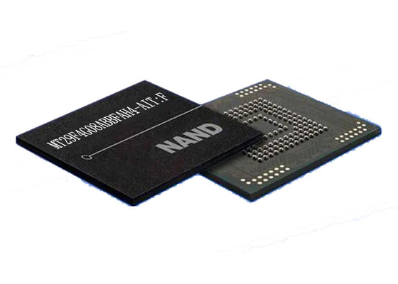 MT29F4G08ABBFAH4-AIT: Chip del circuito integrato di IC 63-VFBGA di memoria parallela di F 4Gbit