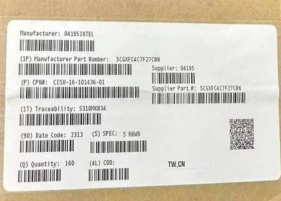 Chip programmabile 672-BGA del circuito integrato di gate array 5CGXFC4C7F27C8N del campo