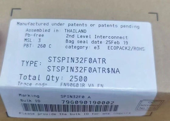 STSPIN32F0ATR Controller BLDC avanzato con microcontrollori MCU incorporati