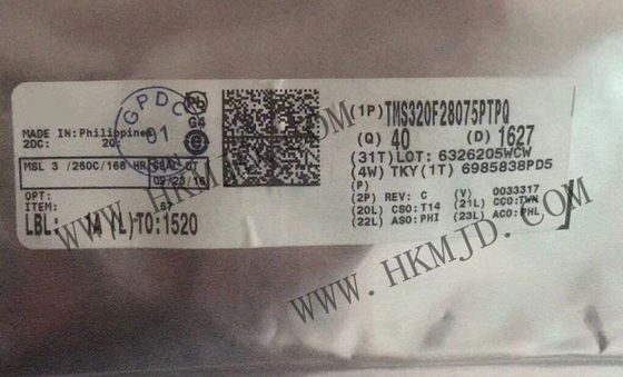 Microcontrollore MCU TMS320F28075PTPQ Microcontrollore di sicurezza funzionale per automobili a singolo nucleo a 32 bit