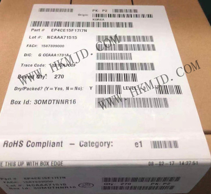 Array di cancelli programmabili in campo EP4CE15F17I7N FBGA-256 963LAB Cyclone IV E FPGA Circuiti integrati 200MHz