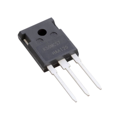 Chip di circuito integrato IKW50N120CS7XKSA1 Hard-Switching 1200V 50A TRENCHSTOPTM IGBT7 S7 Transistor discreti