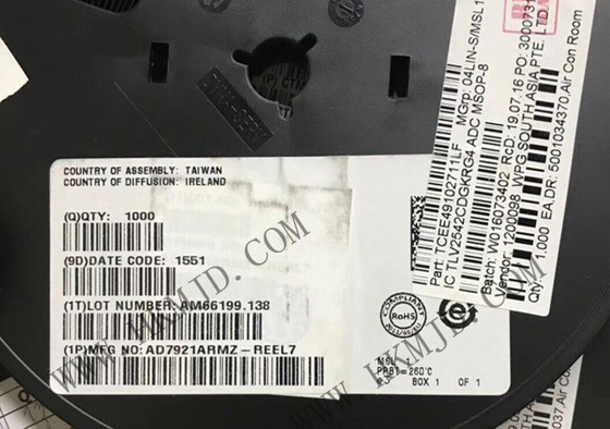 Chip di circuito integrato AD7921ARMZ 72,5 dB Convertisore analogico a digitale