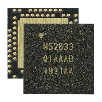 Modulo di comunicazione wireless NRF52833-QDAA-R 2.4GHz BT v5.3 RF Transceiver IC