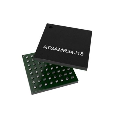 Modulo di comunicazione wireless ATSAMR34J16BT-I/7JX 868MHz Sistema RF a bassa potenza su chip