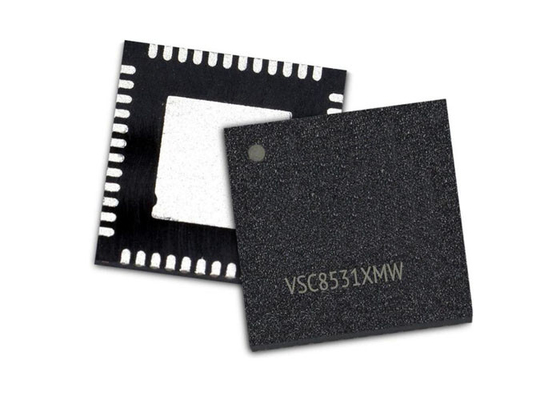 Ethernet IC VSC8531XMW-02 1 porta GbE Ethernet Copper PHY Trasmettitori 48-QFN