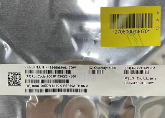 Chip di circuito integrato SDR-8150-0-PSP302-TR-06-0 RF Transceiver IC BGA