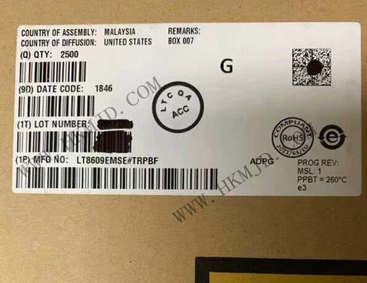 Chip di circuito integrato LT8609EMSE 42V 3A Peak Sync Buck Regulatori di tensione