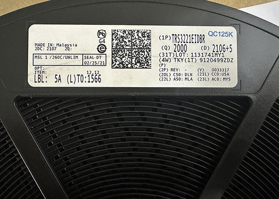 Chip di circuito integrato TRS3221EIDBR 500mV Single-Channel RS-232 Line Driver Receiver