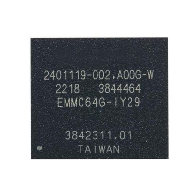 Chip di memoria IC EMMC64G-IY29-5B111 512Gbit Non volatile Flash NAND Memory IC