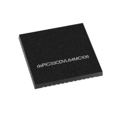 Microcontrollore MCU DSPIC33CDVL64MC106-I/M8 Controller di segnale digitale a 16 bit a 100 MHz