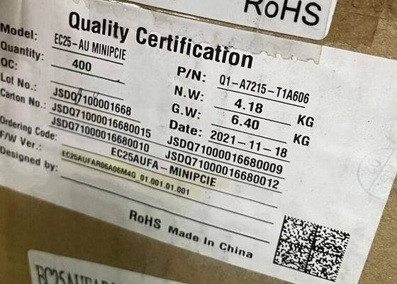 Modulo di comunicazione wireless EC25AUFA-MINIPCIE a bassa potenza 50Mbps