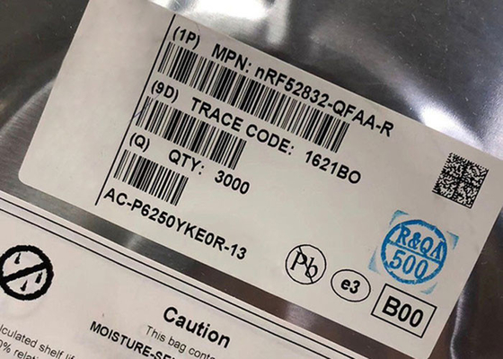 BT IC NRF52832 2.4GHz versatile BT Low Energy 5.4 SoC QFN-48 SoC multiprotocol