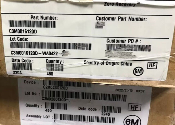 Chip di circuito integrato C3M0016120D 1200V 115A SiC Power MOSFET Transistor TO-247-3