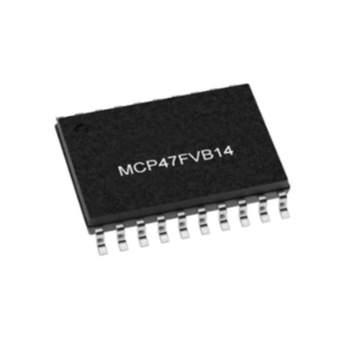 Chip di circuito integrato MCP47FVB14-20E/ST 10-Bit Quad Output DAC Converter TSSOP-20