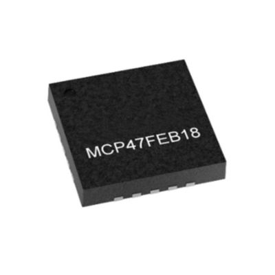 Chip di circuito integrato MCP47FEB18-E/MQ 8-Channel 10-Bit Digital To Analog Converter