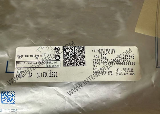 ADS7853IPW Convertitori di circuito integrato analogico-digitale a doppia chip ad alta velocità di campionamento simultaneo