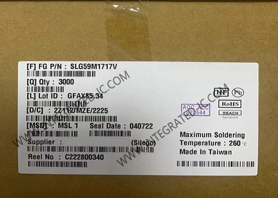 SLG59M1717V Chip di circuito integrato GreenFET Single N-Channel Load Switch STQFN-16