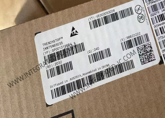 ICW75N65ES5 Chip di circuito integrato 650V 75A TRENCHSTOPTM 5 S5 IGBT Transistor TO-247-3