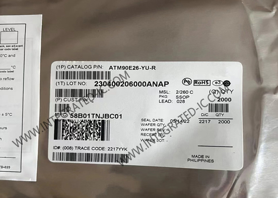 ATM90E26-YU circuito integrato chip IC di misurazione dell'energia SSOP-28 Single Phase Meter