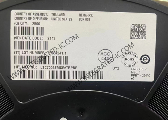 LTC7003EMSE 60V Protected High Side NMOS Static Switch Driver
