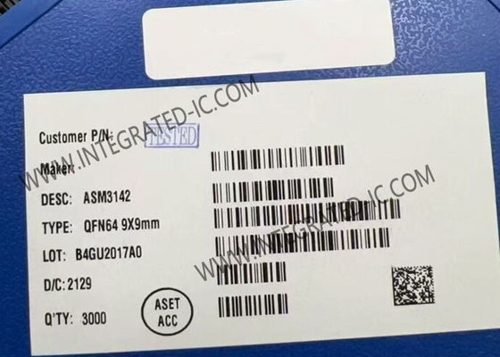 ASM3142 USB 3.1 Gen 2 Controller Chip con canali PCI-E 3.0 X2 e due interfacce USB3.1 per un risparmio energetico del 50%