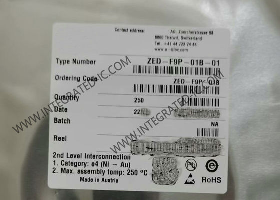 ZED-F9P-01B-01 Modulo di comunicazione wireless F9 Modulo GNSS ad alta precisione LGA-54