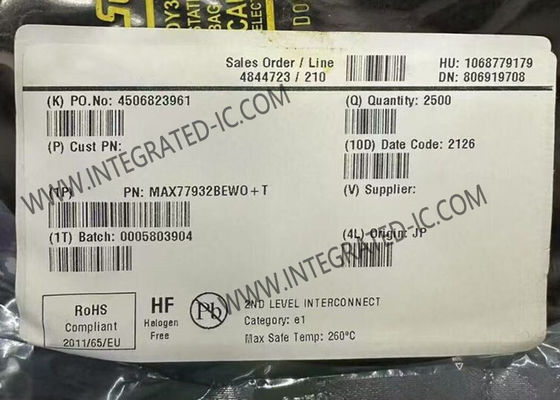 MAX77932BEWO chip di circuito integrato 8A doppio-fase convertitore a condensatore commutato