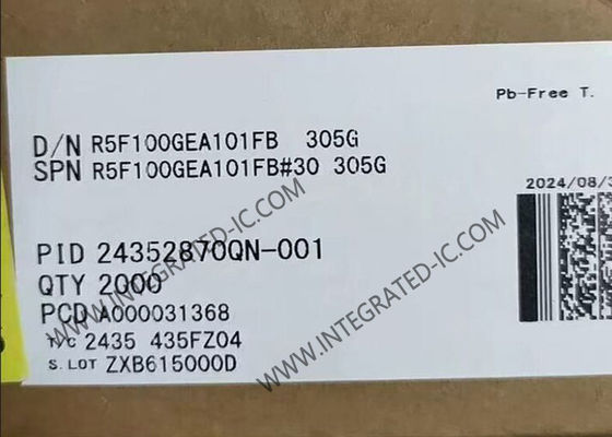 R5F100GEA101FB Microcontrollore MCU RL78/G13 Microcontrollori ad alta funzione a bassa potenza