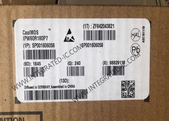 Chip di circuito integrato IPW60R180P7 Transistor MOSFET ad alta efficienza energetica