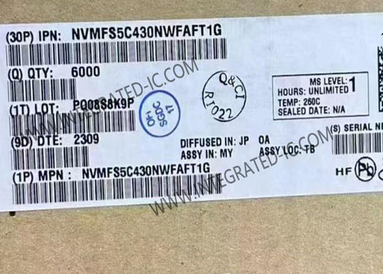 Chip di circuito integrato NVMFS5C430NWFAFT1G 40V 35A MOSFET Power Transistor a singolo canale N